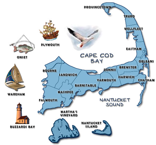 Download this Cape Cod Map Rentals picture