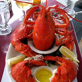 Butter and lobster