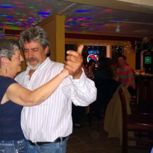 dancing the night away